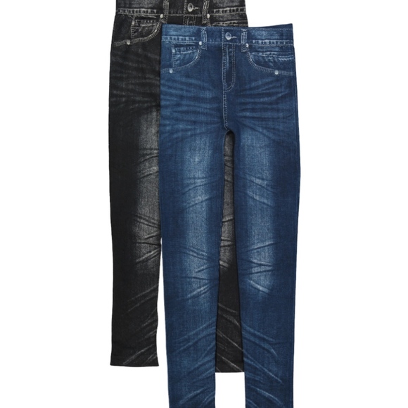 Sofra Pants - PACK OF 2: Cotton-Blend Stonewashed Jeggings EX750